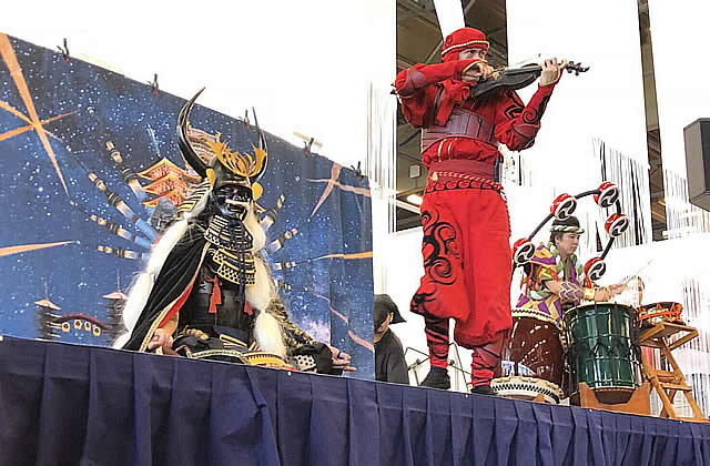 ヴァイオリン忍者 幽兵様 JapanExpoにて(1)
