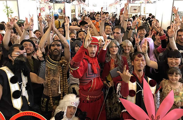 ヴァイオリン忍者 幽兵様 JapanExpoにて(2)
