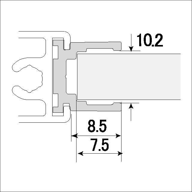 スペース10（SAFA7）断面図