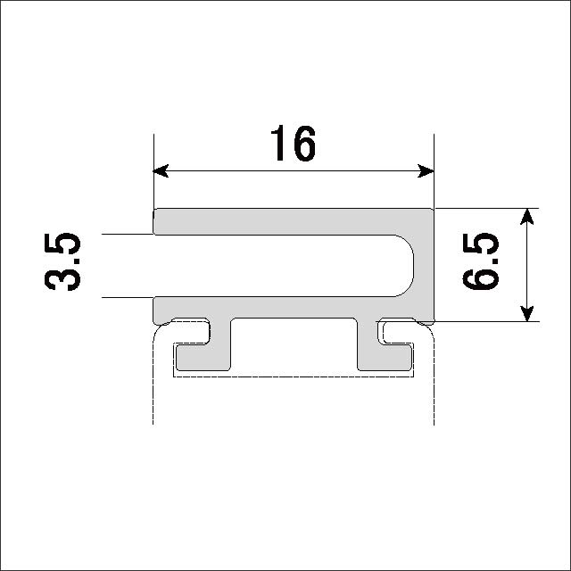 リムサイド（SAF88）断面図