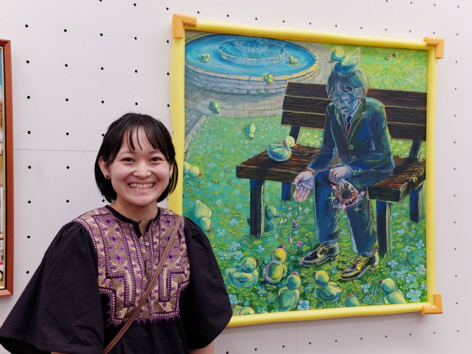 ソフケン賞 青木咲絵子さん「あひるとごはん」