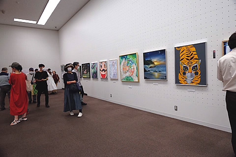 第18回 世界絵画大賞展 2022 展覧会の様子