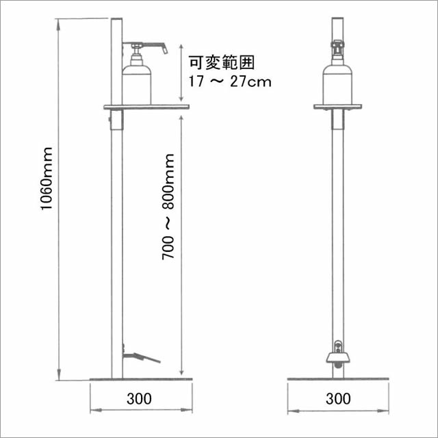 簡易サイズ表