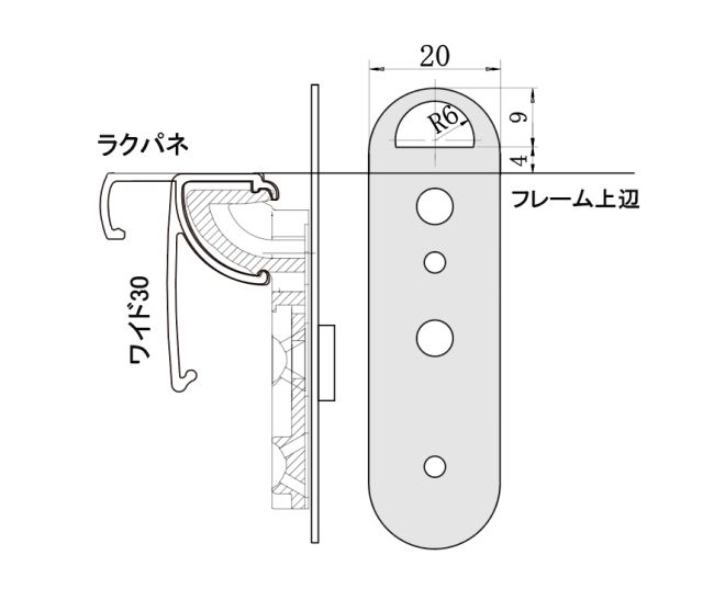 ステン吊り環 詳細図