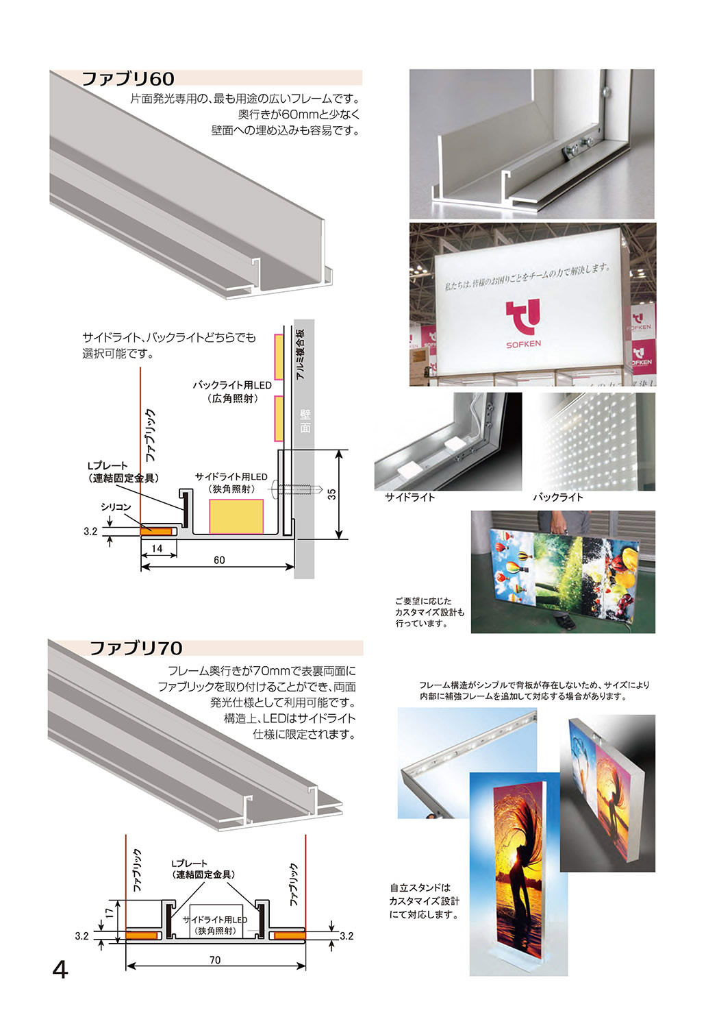 ファブサインフレーム 総合カタログ（4）